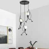 Retro Modern Little Iron Man Pendant Light | Yedwo Design